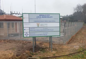 Better View Fence Perimeter At Mogale City Local Municipality Building