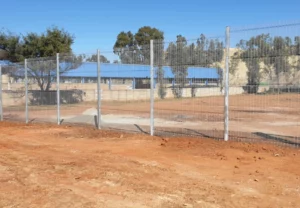 Galvanised Security Fence